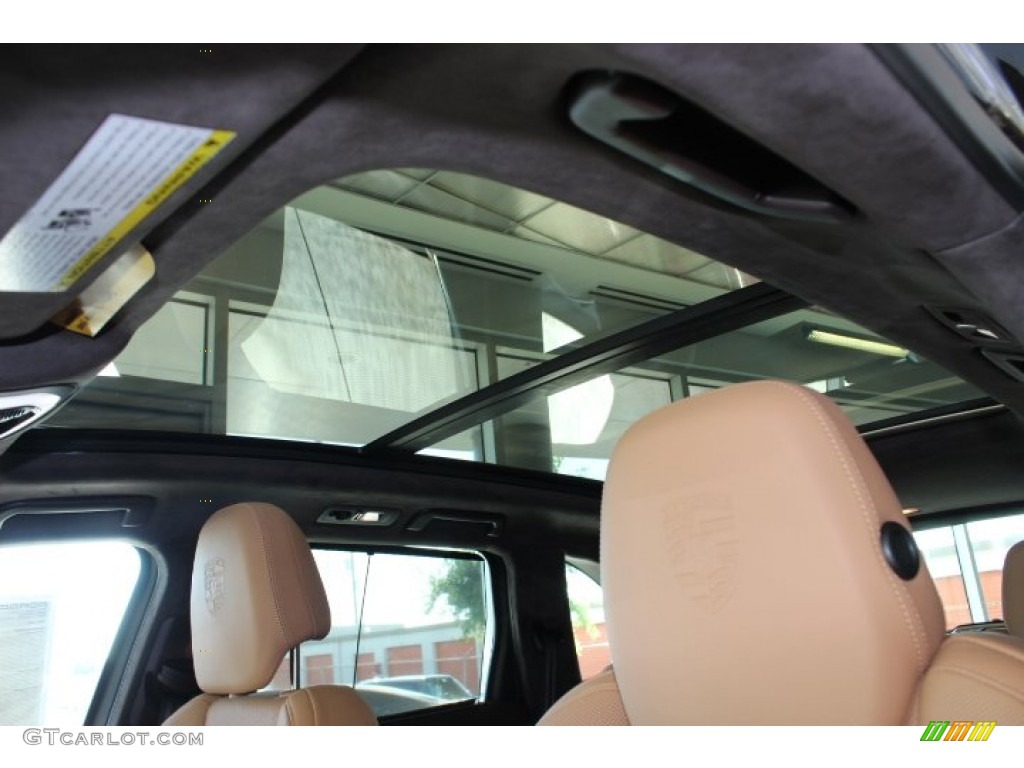 2014 Cayenne Turbo S - Umber Metallic / Espresso/Cognac Natural Leather photo #18