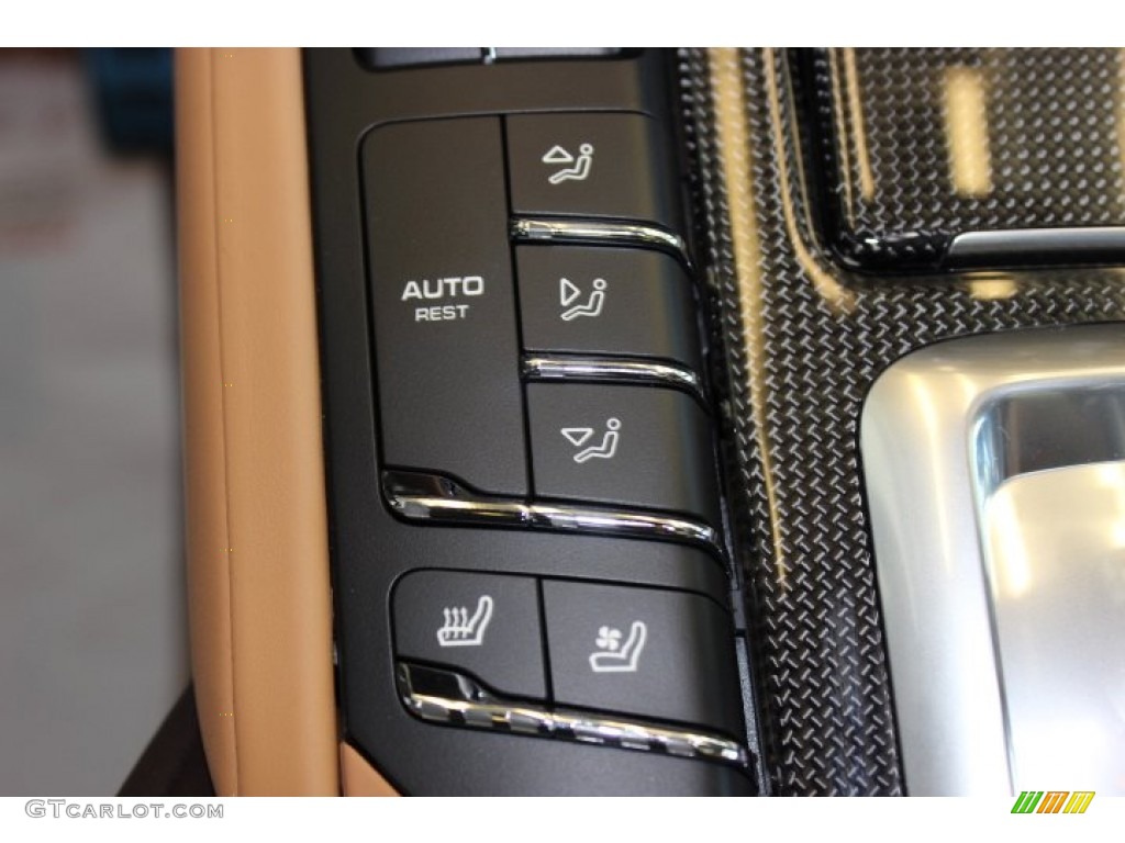 2014 Cayenne Turbo S - Umber Metallic / Espresso/Cognac Natural Leather photo #23
