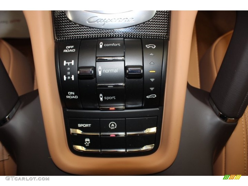 2014 Cayenne Turbo S - Umber Metallic / Espresso/Cognac Natural Leather photo #24