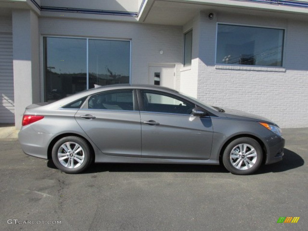 Harbor Gray Metallic 2014 Hyundai Sonata GLS Exterior Photo #87114090