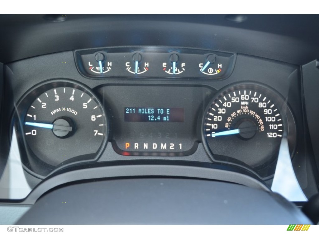 2013 Ford F150 STX SuperCab Gauges Photo #87114393