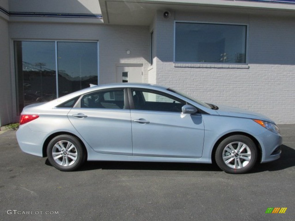 Iridescent Silver Blue Pearl 2014 Hyundai Sonata GLS Exterior Photo #87114429