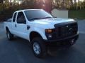 Oxford White - F250 Super Duty XLT SuperCab 4x4 Photo No. 3