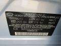 2014 Sonata GLS Iridescent Silver Blue Pearl Color Code Z3