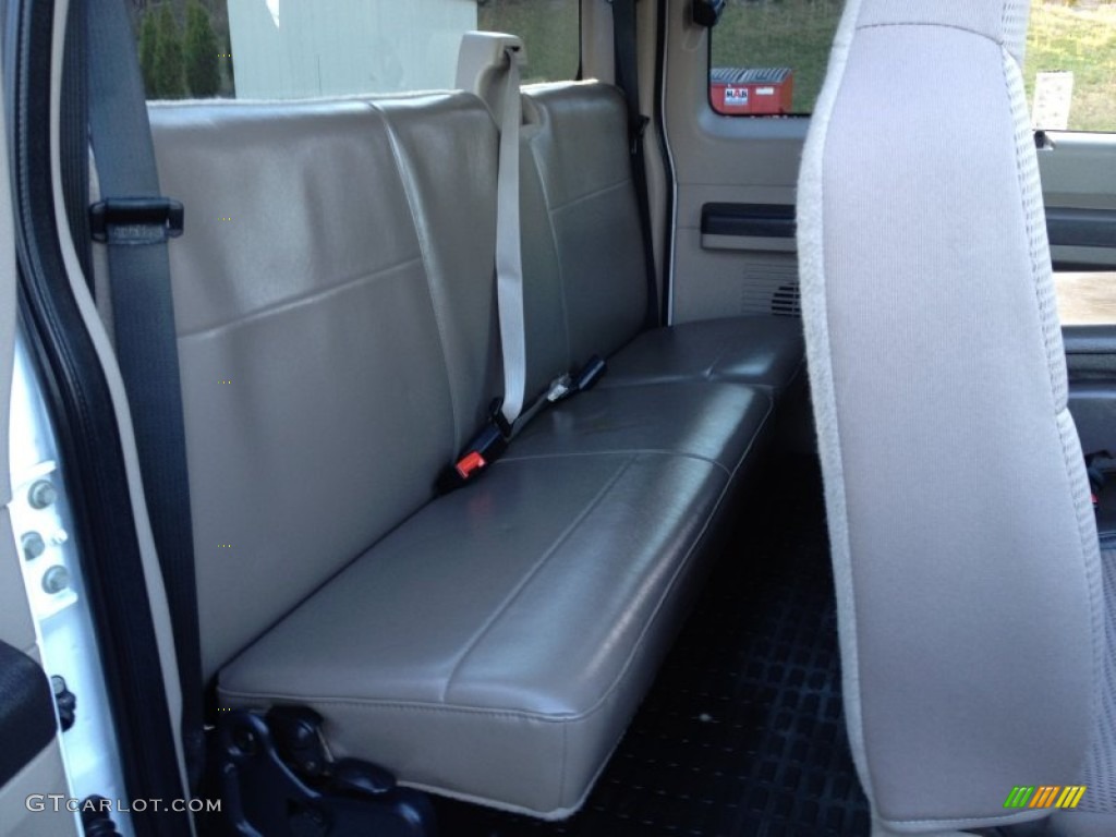 2010 Ford F250 Super Duty XLT SuperCab 4x4 Rear Seat Photo #87114774