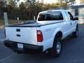 Oxford White - F250 Super Duty XLT SuperCab 4x4 Photo No. 12