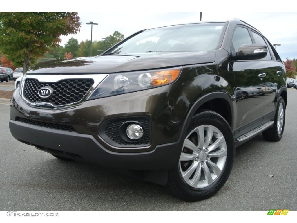 2011 Sorento EX - Java Brown / Black photo #1