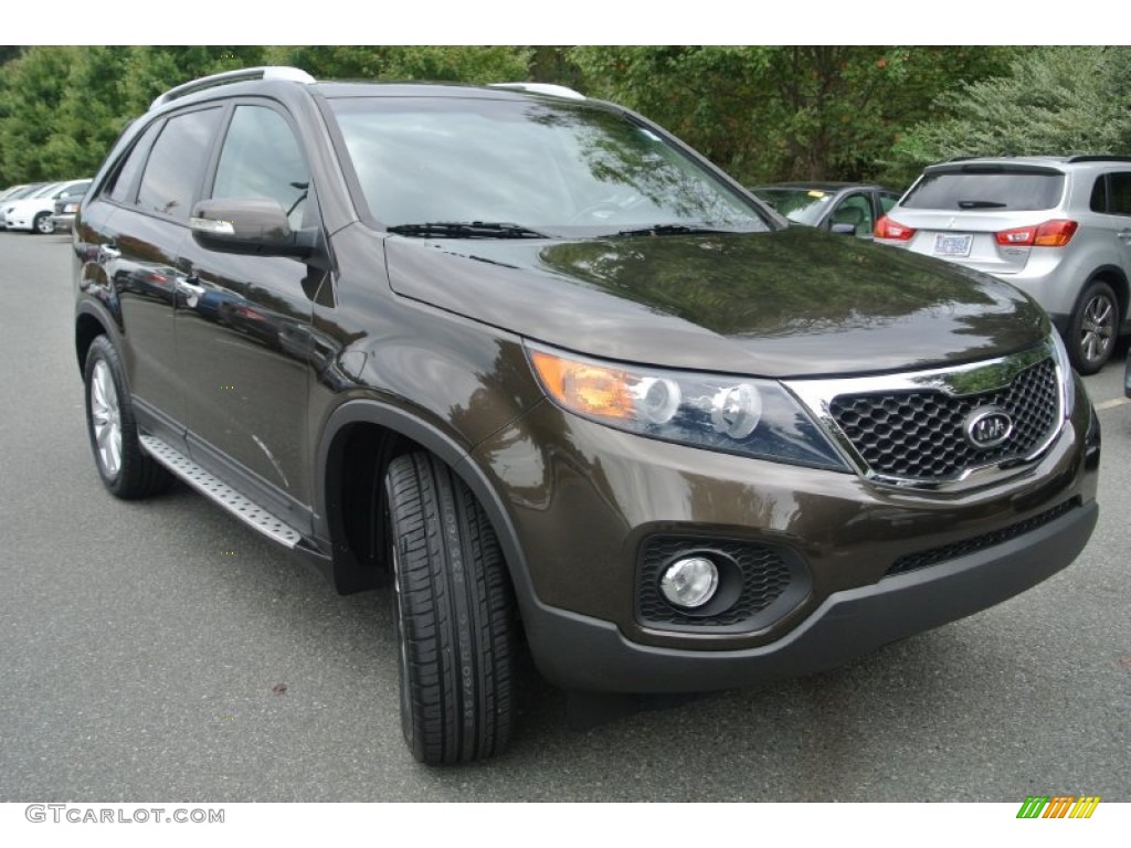 2011 Sorento EX - Java Brown / Black photo #2