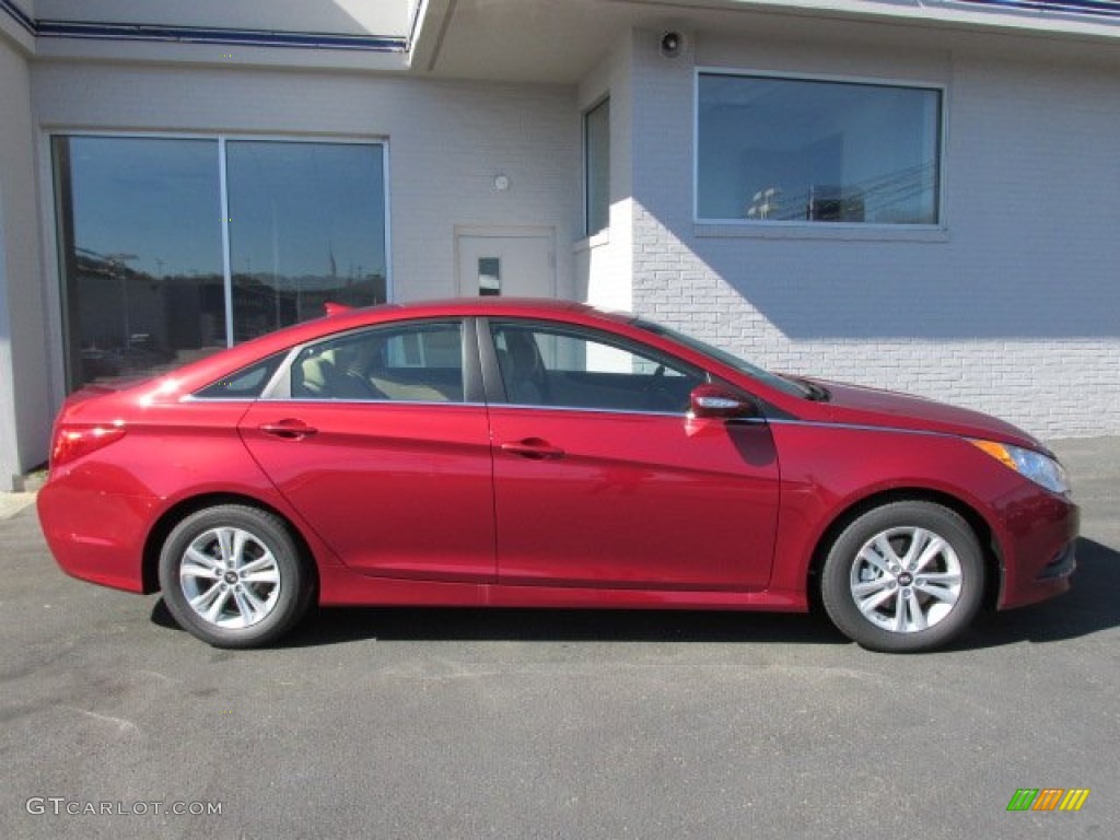 Venetian Red 2014 Hyundai Sonata GLS Exterior Photo #87115431