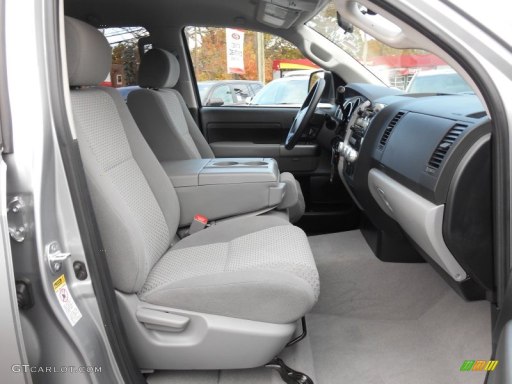 2011 Tundra Double Cab 4x4 - Silver Sky Metallic / Graphite Gray photo #21