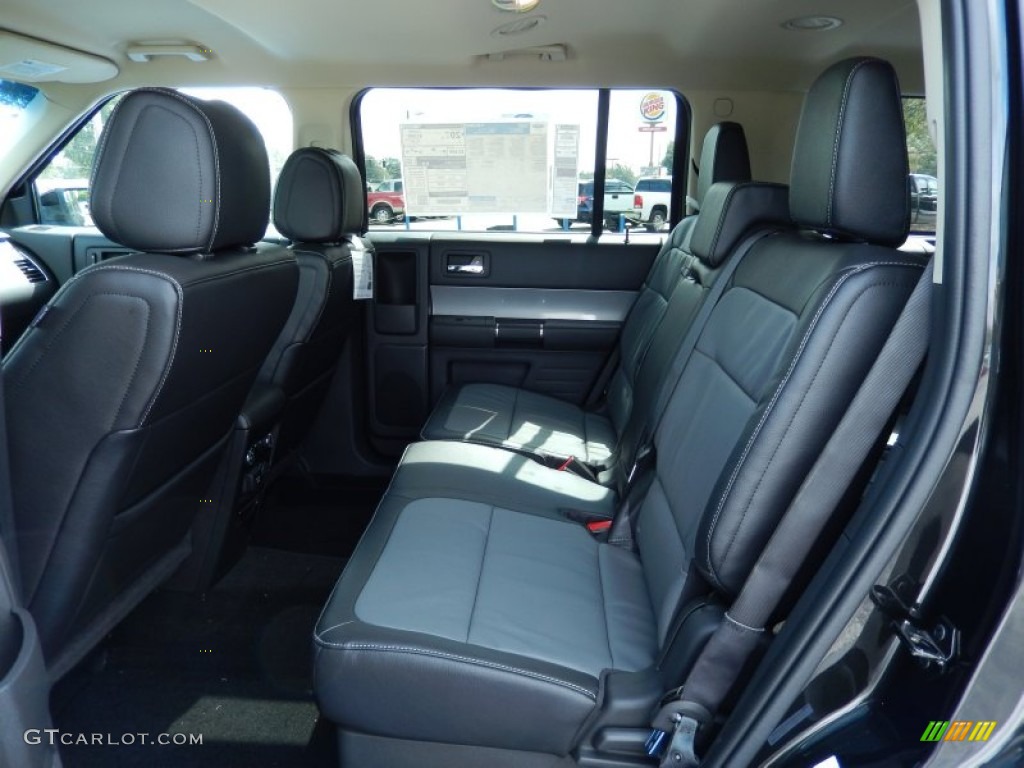 Charcoal Black Interior 2014 Ford Flex SEL Photo #87115857