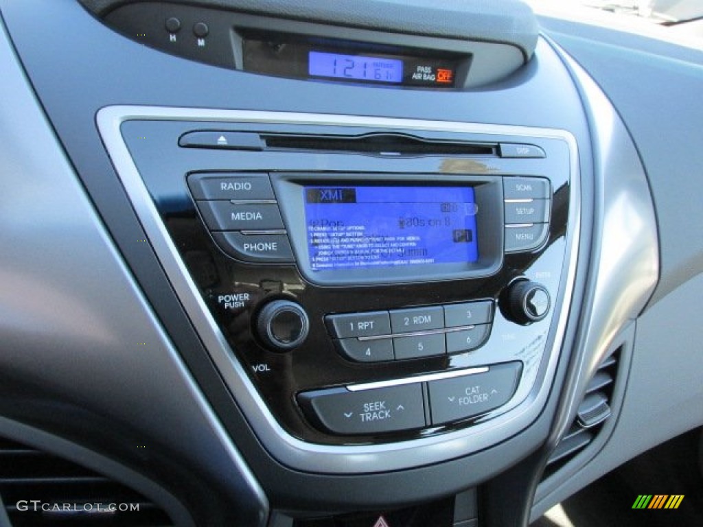 2013 Elantra GLS - Red / Gray photo #9