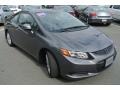 Polished Metal Metallic - Civic EX Coupe Photo No. 2