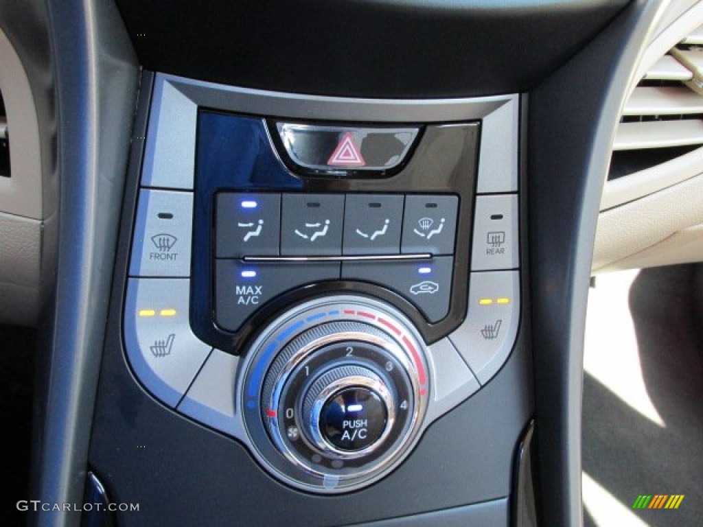 2013 Elantra GLS - Red / Beige photo #12