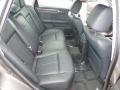 2009 Infiniti M Graphite Black Interior Rear Seat Photo