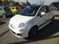 2012 Bianco (White) Fiat 500 Sport  photo #3