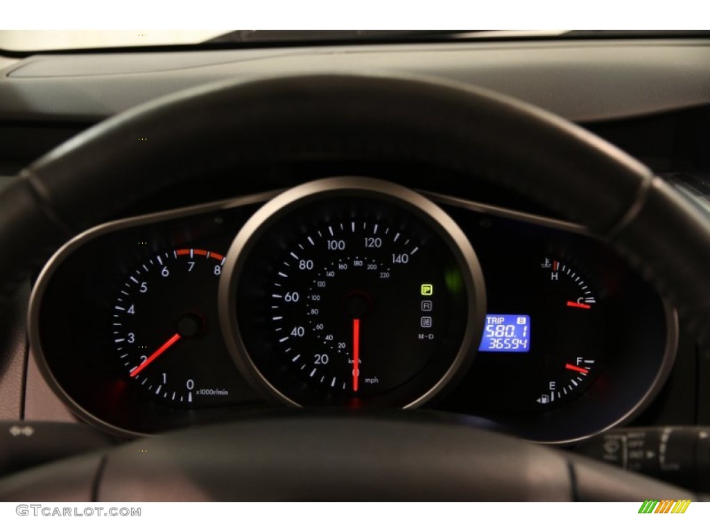 2011 Mazda CX-7 s Touring AWD Gauges Photo #87118032