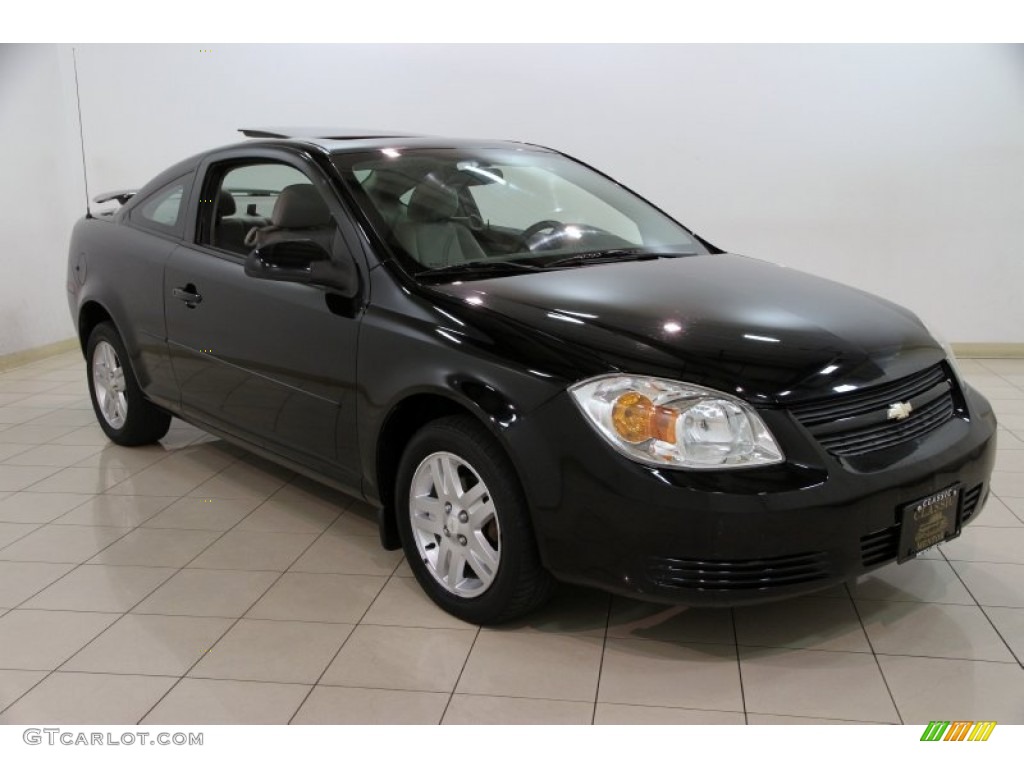 2006 Cobalt LT Coupe - Black / Gray photo #1