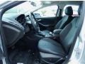  2014 Focus Titanium Hatchback Charcoal Black Interior