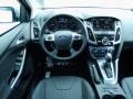 Charcoal Black 2014 Ford Focus Titanium Hatchback Dashboard