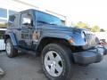 Steel Blue Metallic - Wrangler Sahara 4x4 Photo No. 2