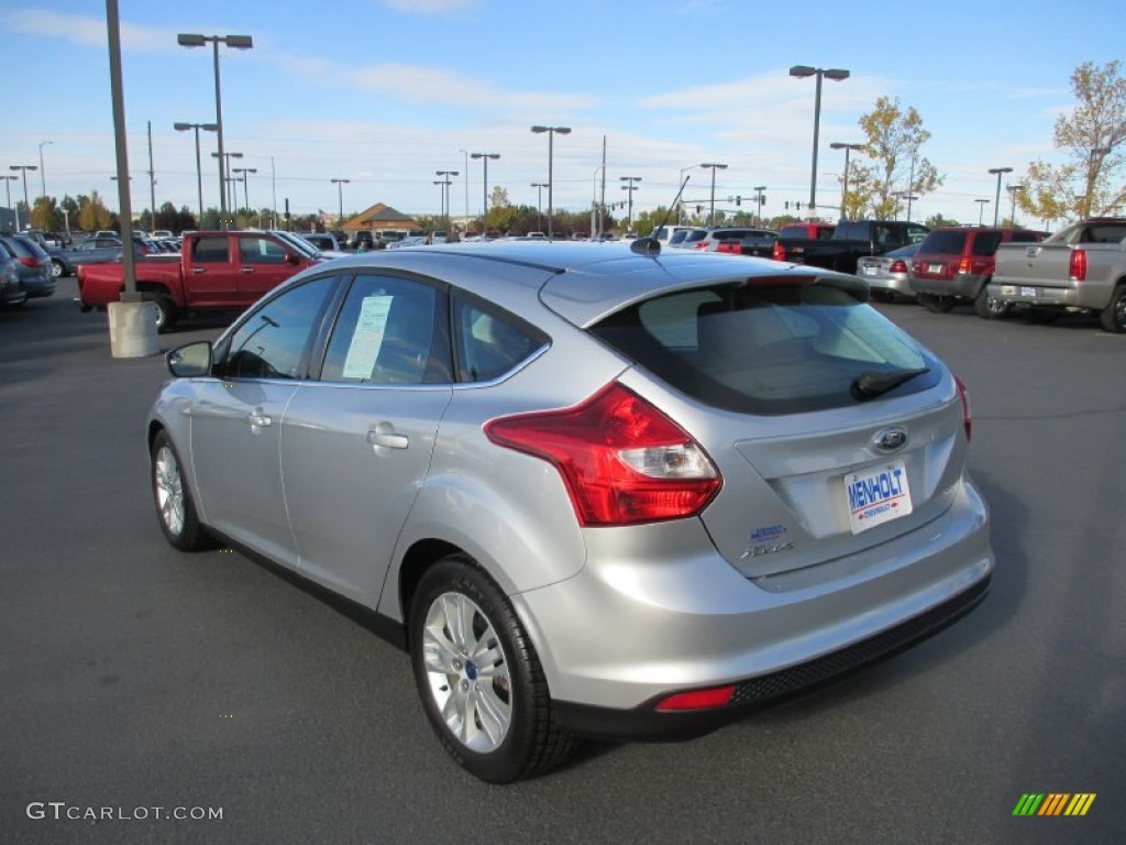 2012 Focus SEL 5-Door - Ingot Silver Metallic / Charcoal Black photo #4