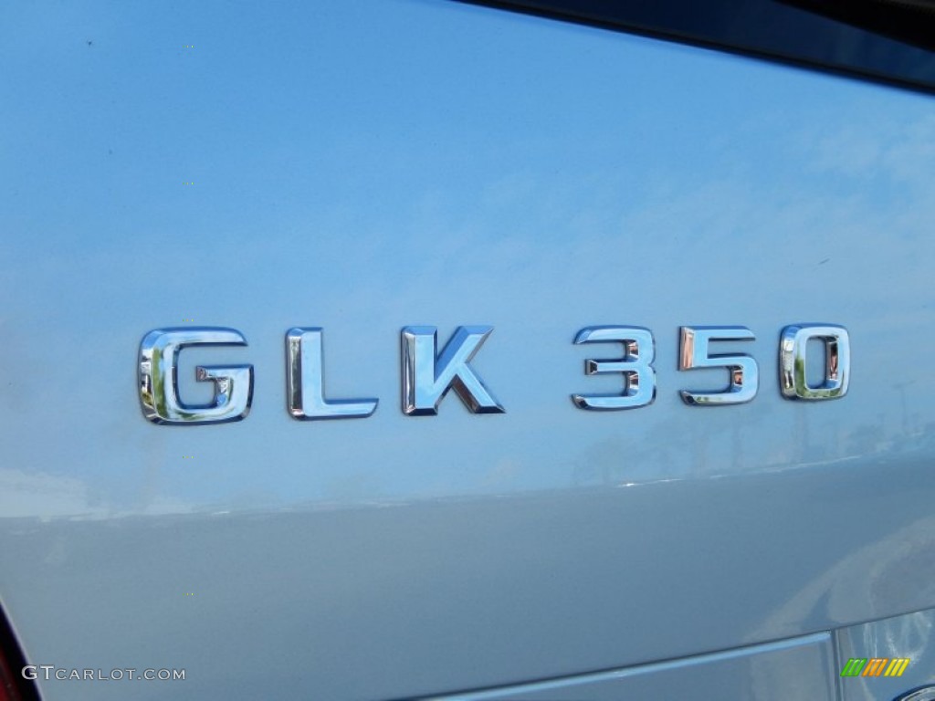 2013 GLK 350 - Diamond Silver Metallic / Black photo #9