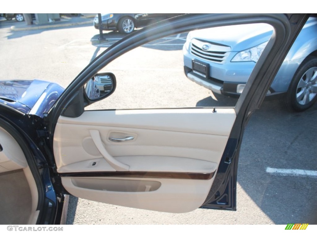 2011 3 Series 328i xDrive Sedan - Deep Sea Blue Metallic / Beige photo #17