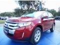 2013 Ruby Red Ford Edge SEL  photo #1