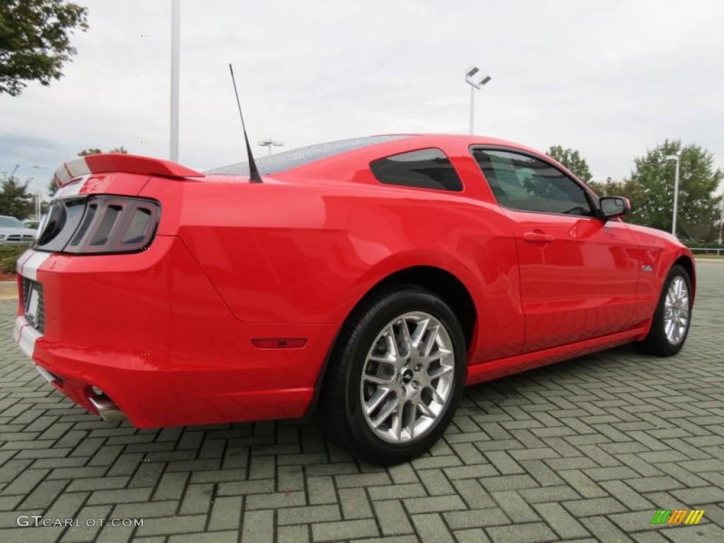 2013 Mustang GT Premium Coupe - Race Red / Charcoal Black photo #5
