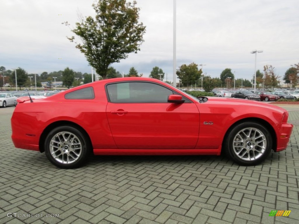 2013 Mustang GT Premium Coupe - Race Red / Charcoal Black photo #6