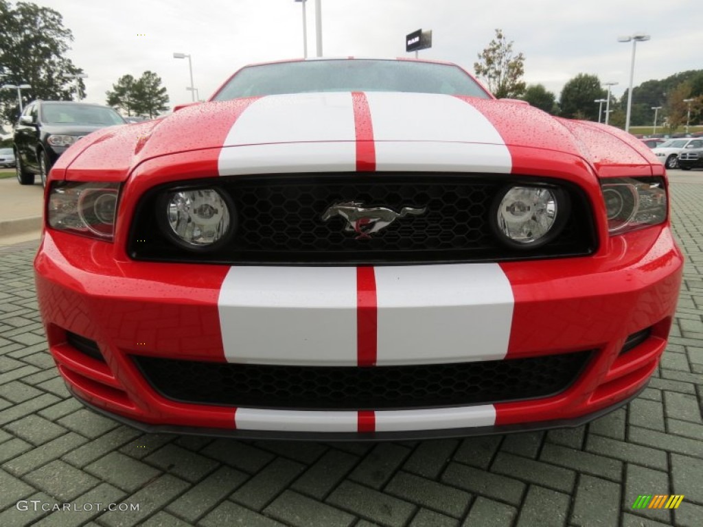 2013 Mustang GT Premium Coupe - Race Red / Charcoal Black photo #8