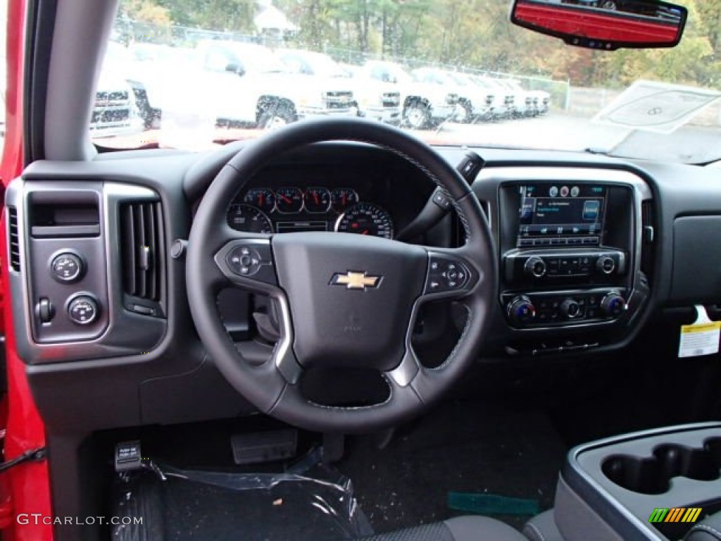 2014 Silverado 1500 LT Double Cab 4x4 - Victory Red / Jet Black photo #12