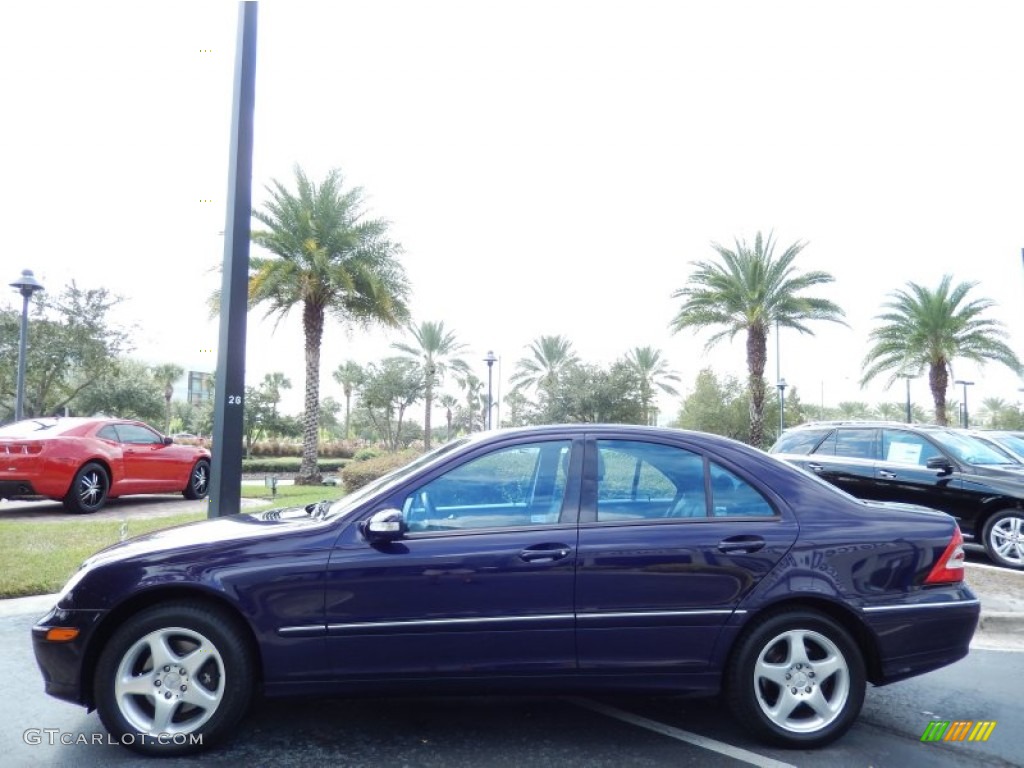 Amethyst Violet Metallic 2001 Mercedes-Benz C 320 Sedan Exterior Photo #87120042