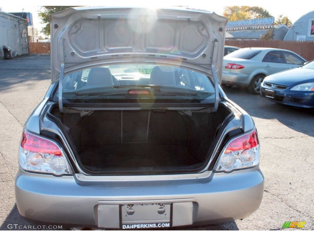 2007 Impreza WRX Sedan - Crystal Gray Metallic / Anthracite Black photo #8