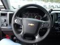 Jet Black Steering Wheel Photo for 2014 Chevrolet Silverado 1500 #87120111