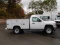 2014 Summit White Chevrolet Silverado 3500HD WT Regular Cab Utility Truck  photo #5