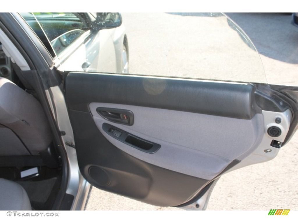 2007 Impreza WRX Sedan - Crystal Gray Metallic / Anthracite Black photo #19
