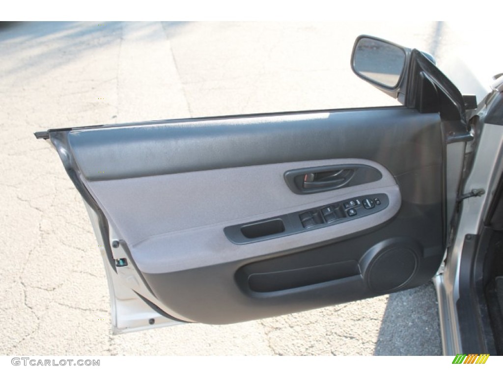 2007 Impreza WRX Sedan - Crystal Gray Metallic / Anthracite Black photo #20