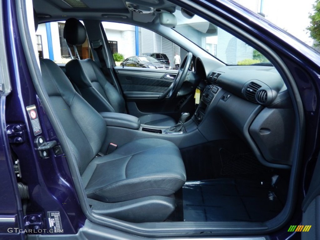 Charcoal Black Interior 2001 Mercedes-Benz C 320 Sedan Photo #87120459
