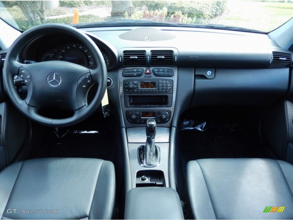2001 Mercedes-Benz C 320 Sedan Charcoal Black Dashboard Photo #87120513