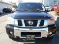 2008 Galaxy Black Nissan Titan LE Crew Cab 4x4  photo #2