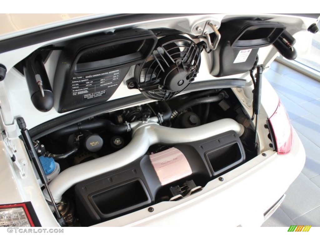 2013 Porsche 911 Turbo Cabriolet 3.8 Liter Twin VTG Turbocharged DFI DOHC 24-Valve VarioCam Plus Flat 6 Cylinder Engine Photo #87121506