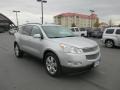 2012 Silver Ice Metallic Chevrolet Traverse LTZ AWD  photo #8