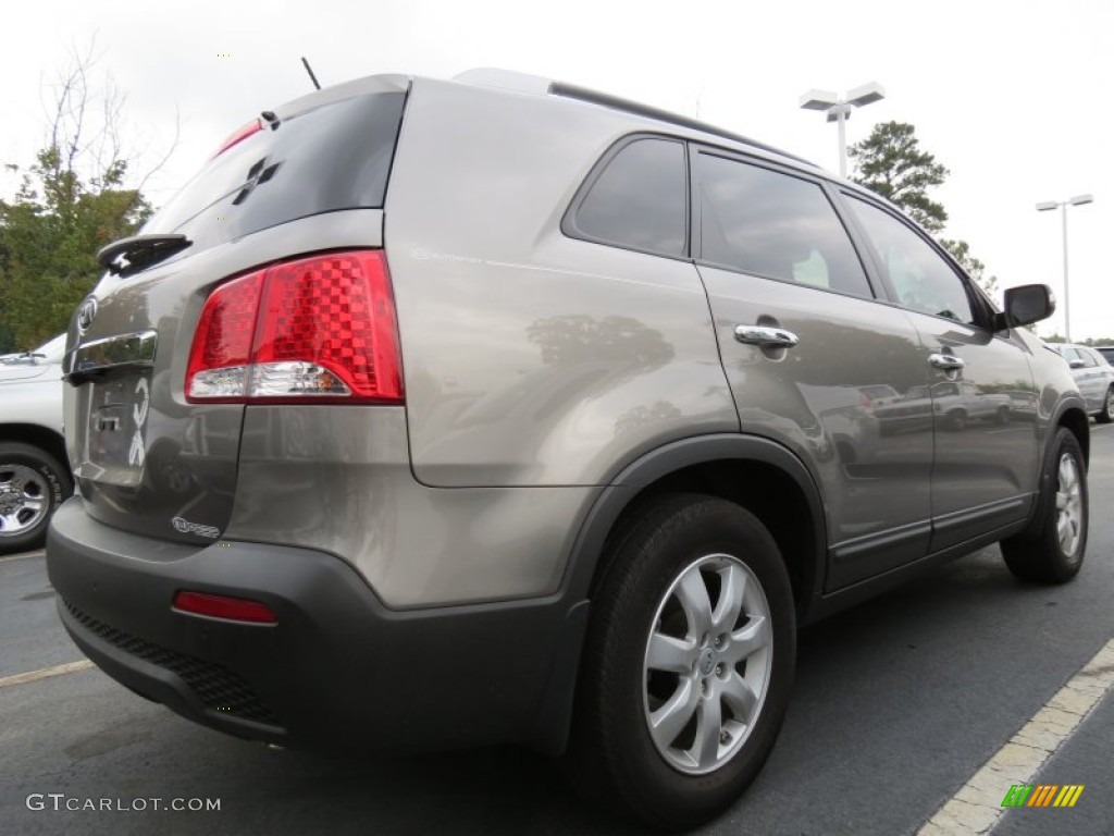 2012 Sorento LX - Titanium Silver / Black photo #3