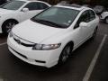 2010 Taffeta White Honda Civic EX-L Sedan  photo #3