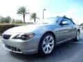 2006 Silver Grey Metallic BMW 6 Series 650i Convertible  photo #3