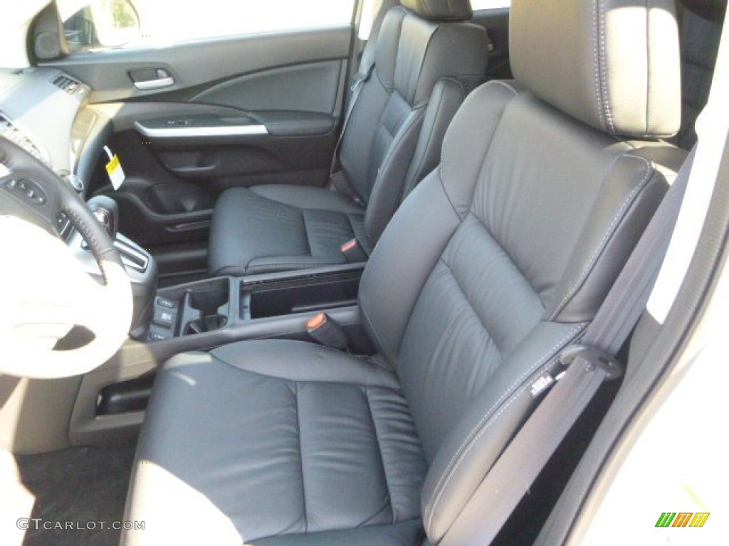 2014 CR-V EX-L AWD - White Diamond Pearl / Black photo #10