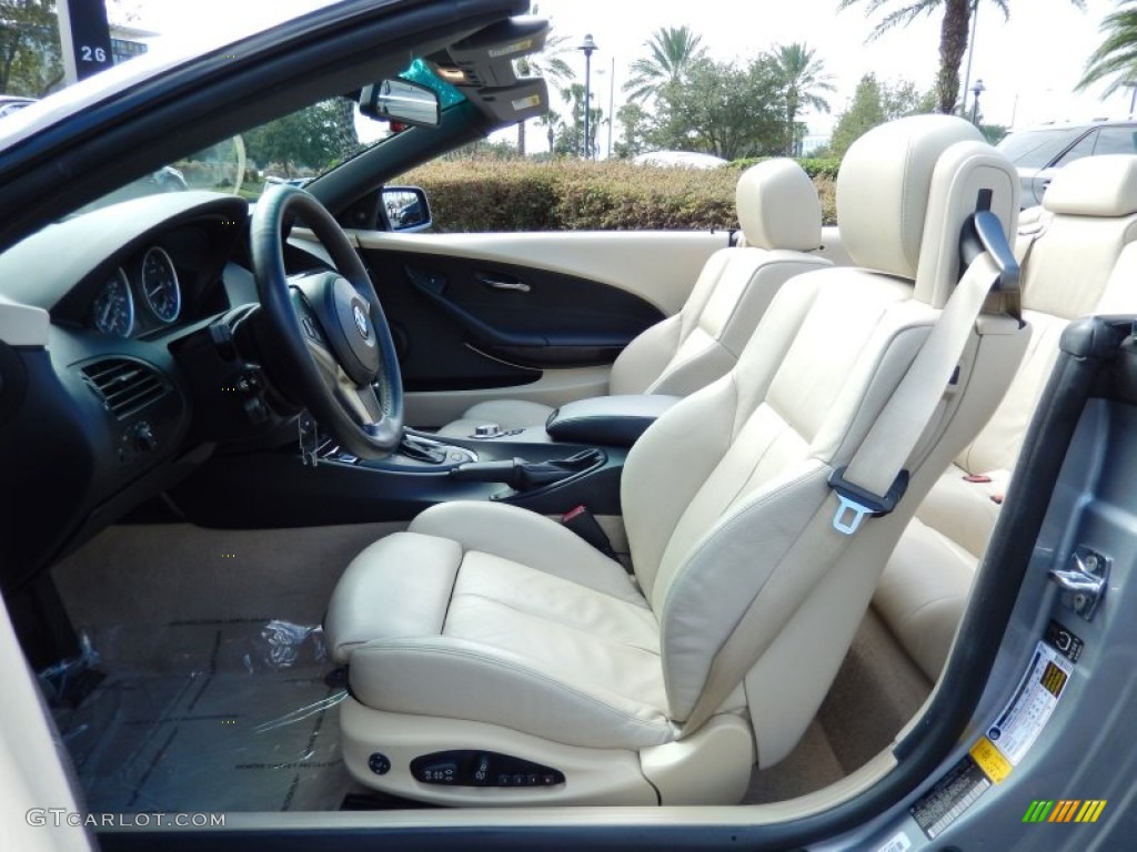 2006 BMW 6 Series 650i Convertible Front Seat Photo #87123912