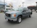 2008 Stealth Gray Metallic GMC Sierra 1500 SLE Extended Cab 4x4  photo #2